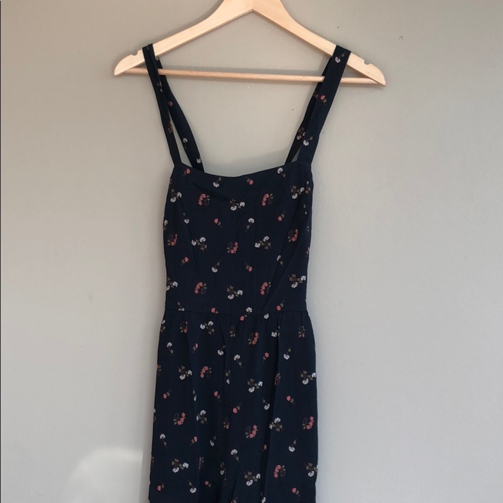 NEW • Madewell • Flower Toss Smocked Jumpsuit - Picture 6 of 8